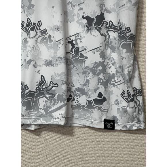 TrueTimber Mens Lt. Gray Camo Long Sleeve Performance Fishing Tee Shirt - Picture 4 of 11